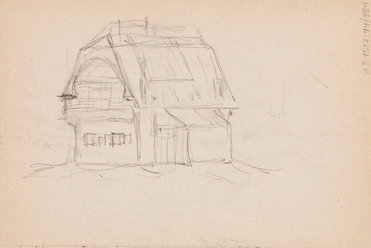 Zonder titel door Albert Edelfelt