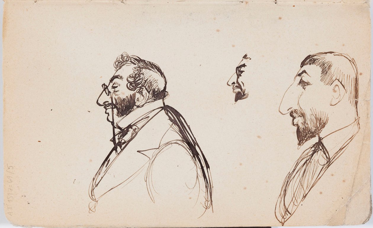 Zonder titel door Albert Edelfelt