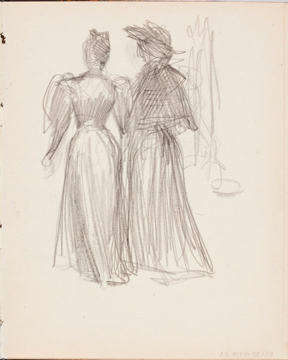 Zonder titel door Albert Edelfelt