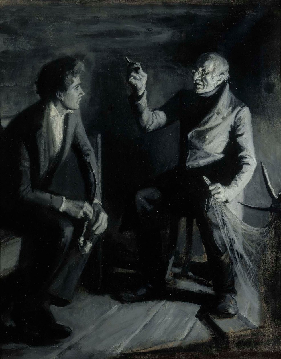 Zonder titel door Albert Edelfelt