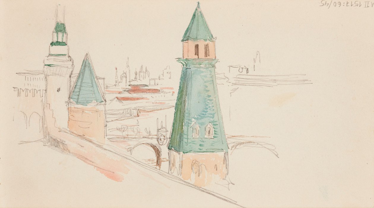 Zonder titel door Albert Edelfelt
