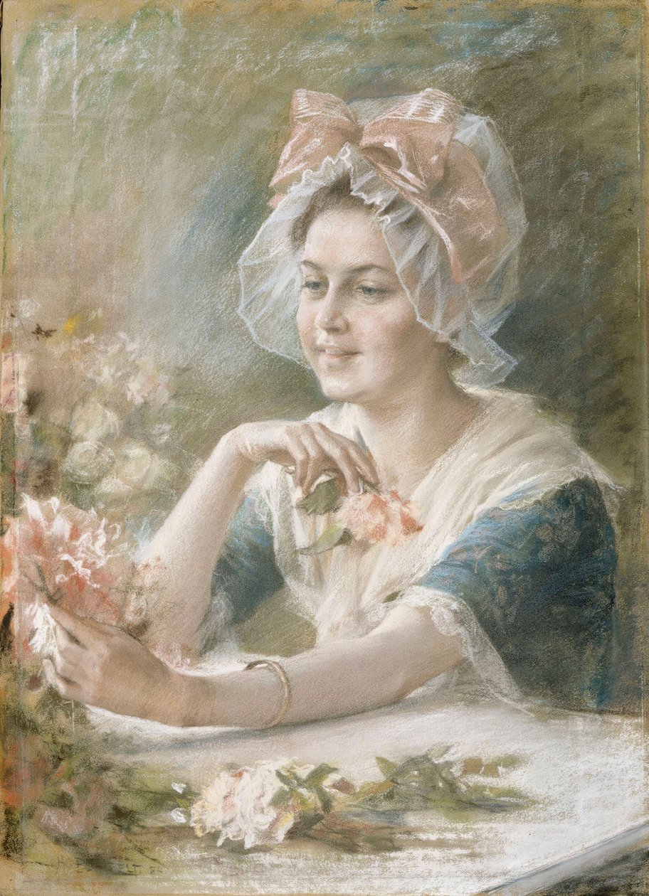 Zonder titel door Albert Edelfelt
