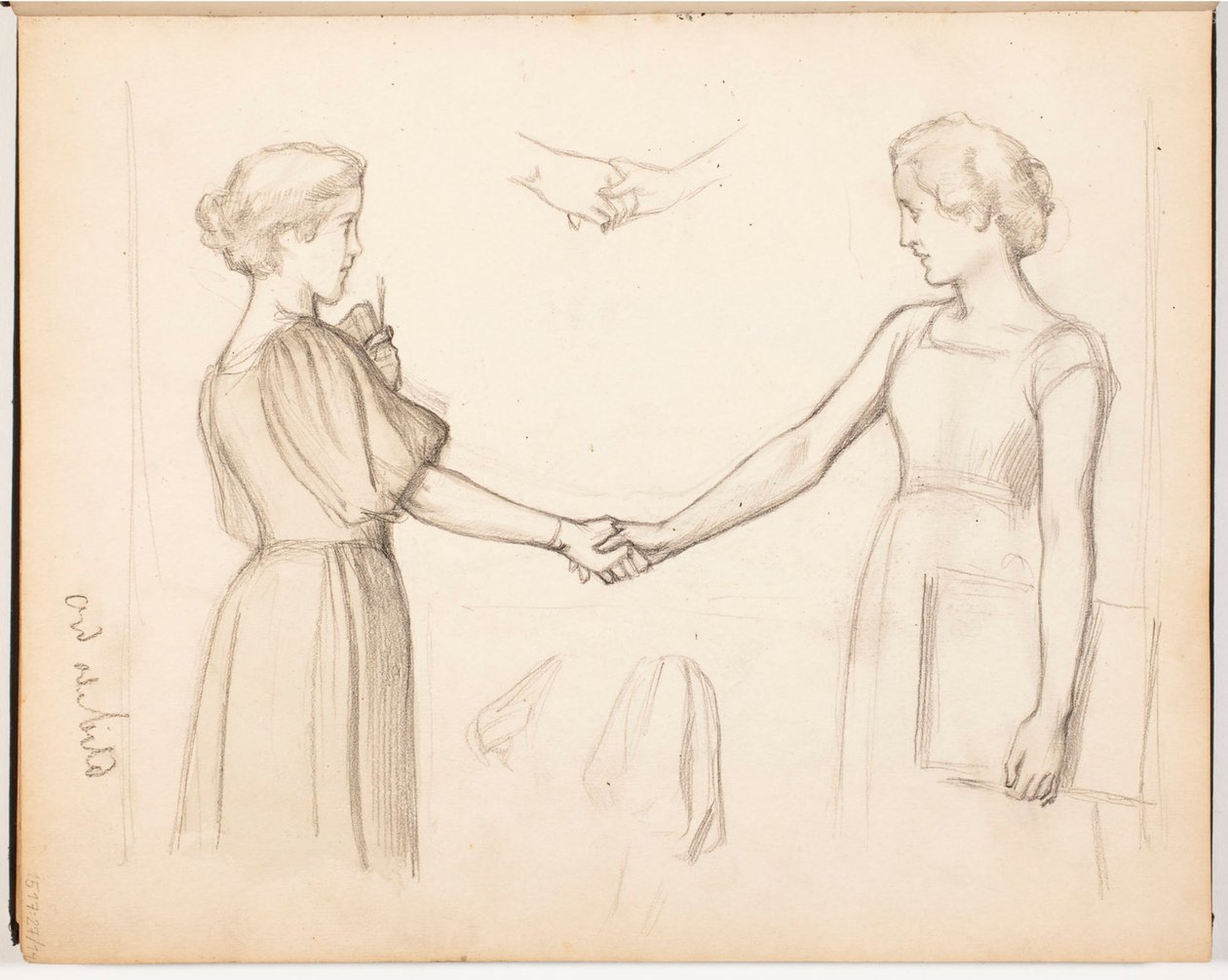 Zonder titel door Albert Edelfelt