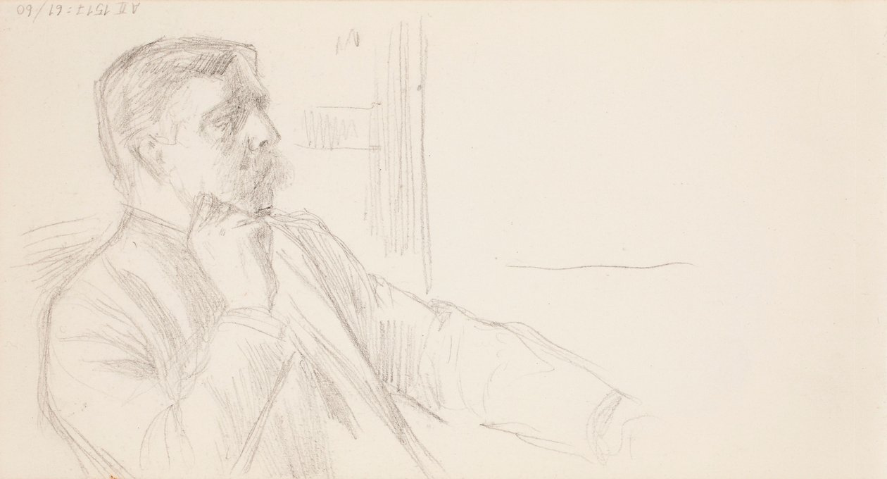 Zonder titel door Albert Edelfelt