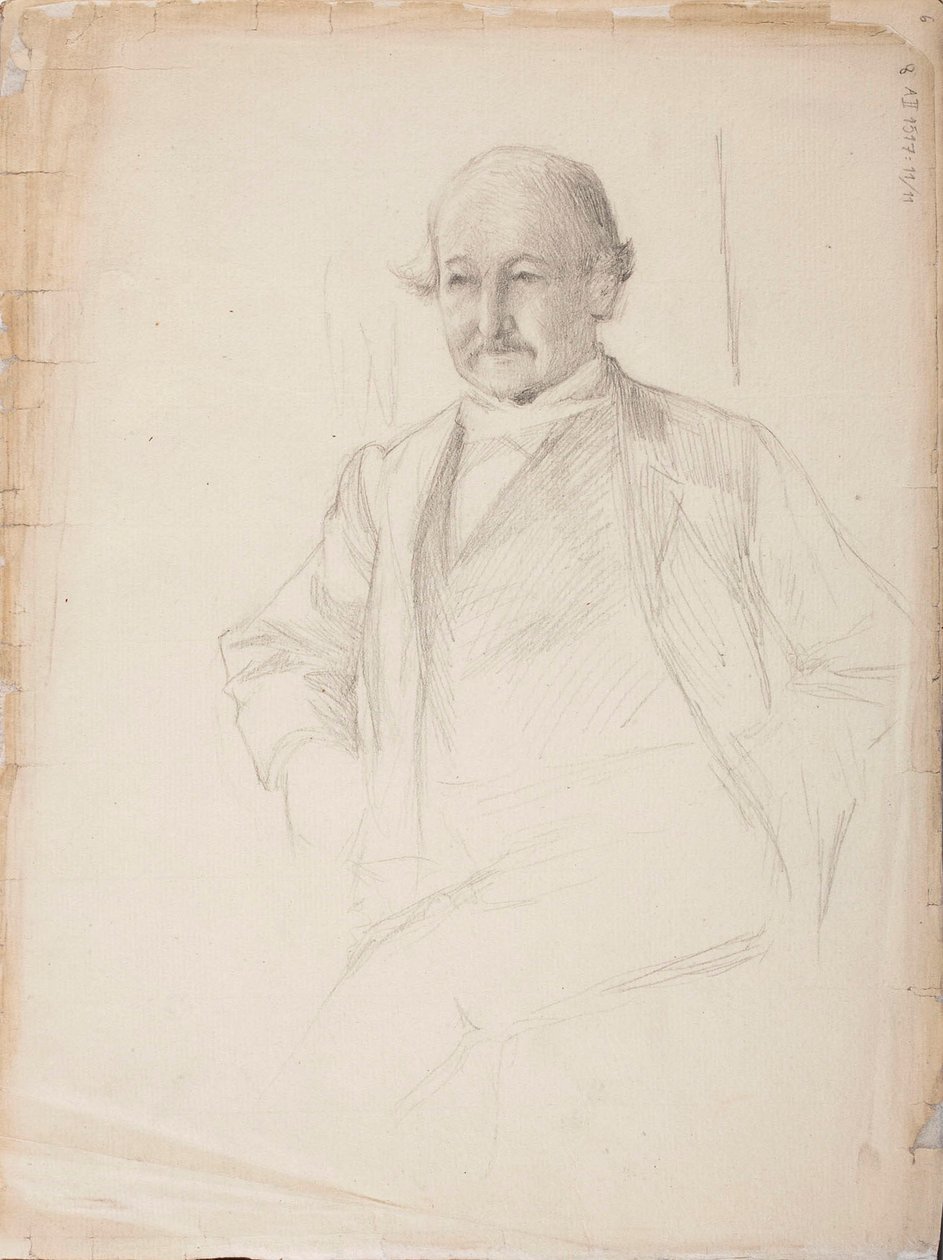 Zonder titel door Albert Edelfelt