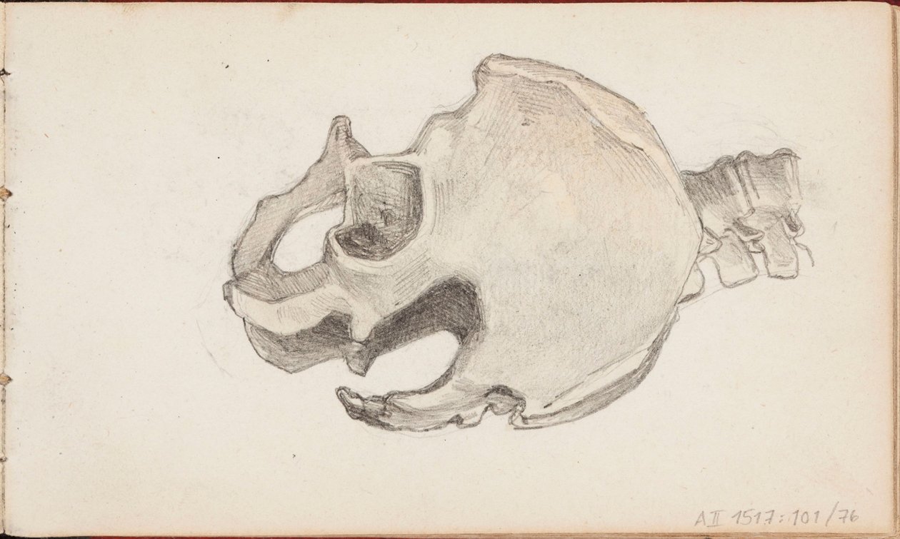 Zonder titel door Albert Edelfelt