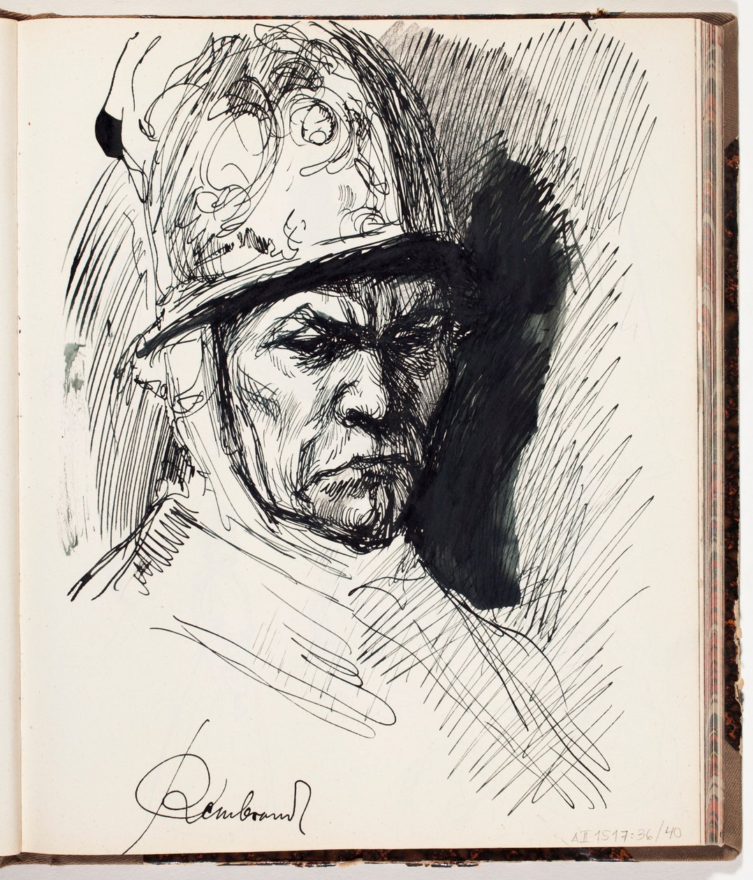 Zonder titel door Albert Edelfelt