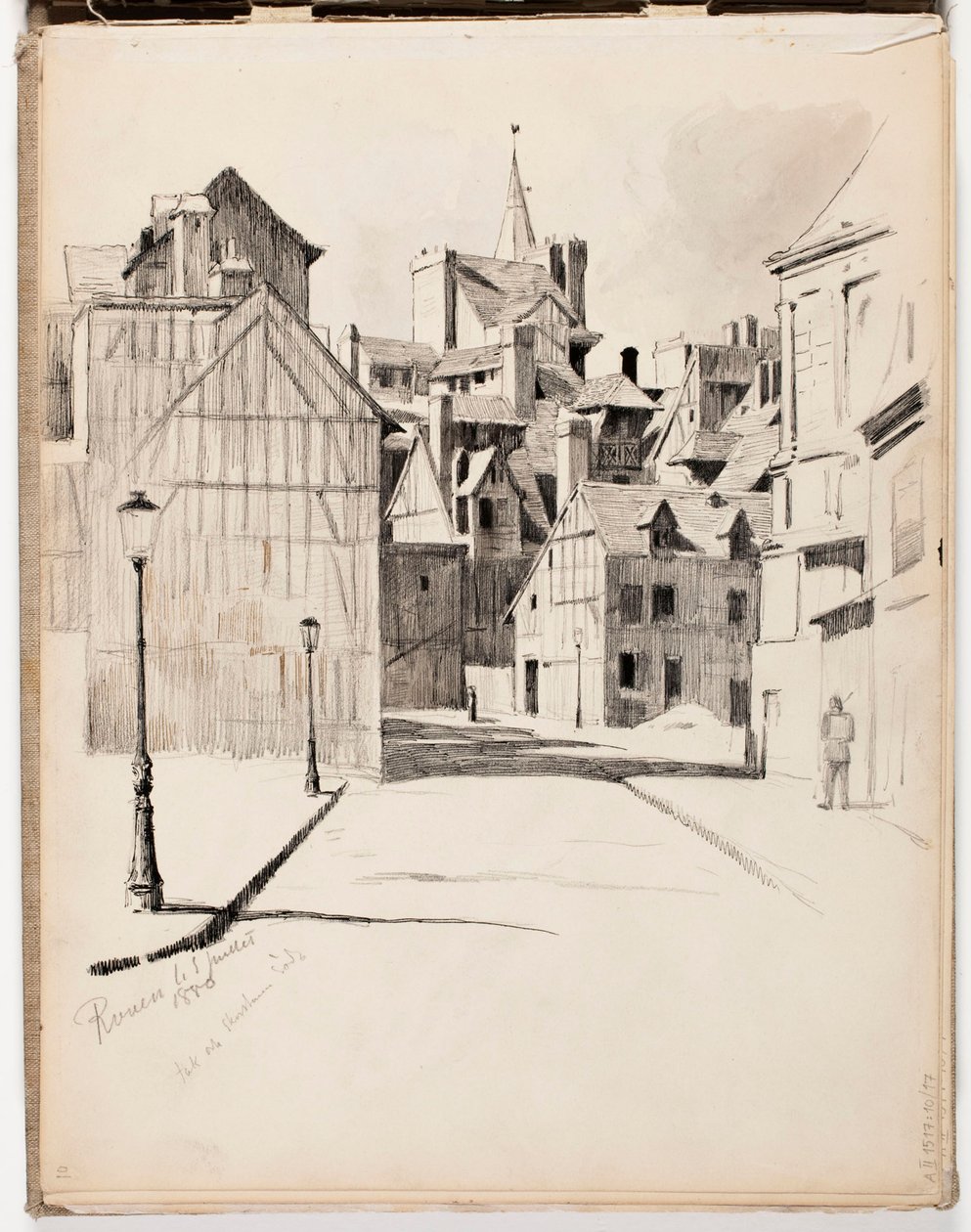 Zonder titel door Albert Edelfelt