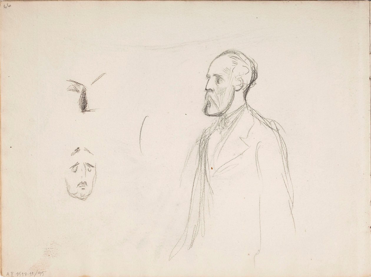 Zonder titel door Albert Edelfelt