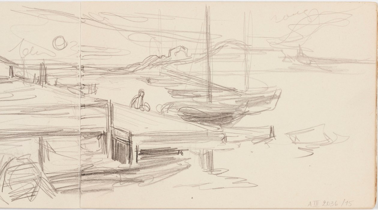 Zonder titel door Albert Edelfelt