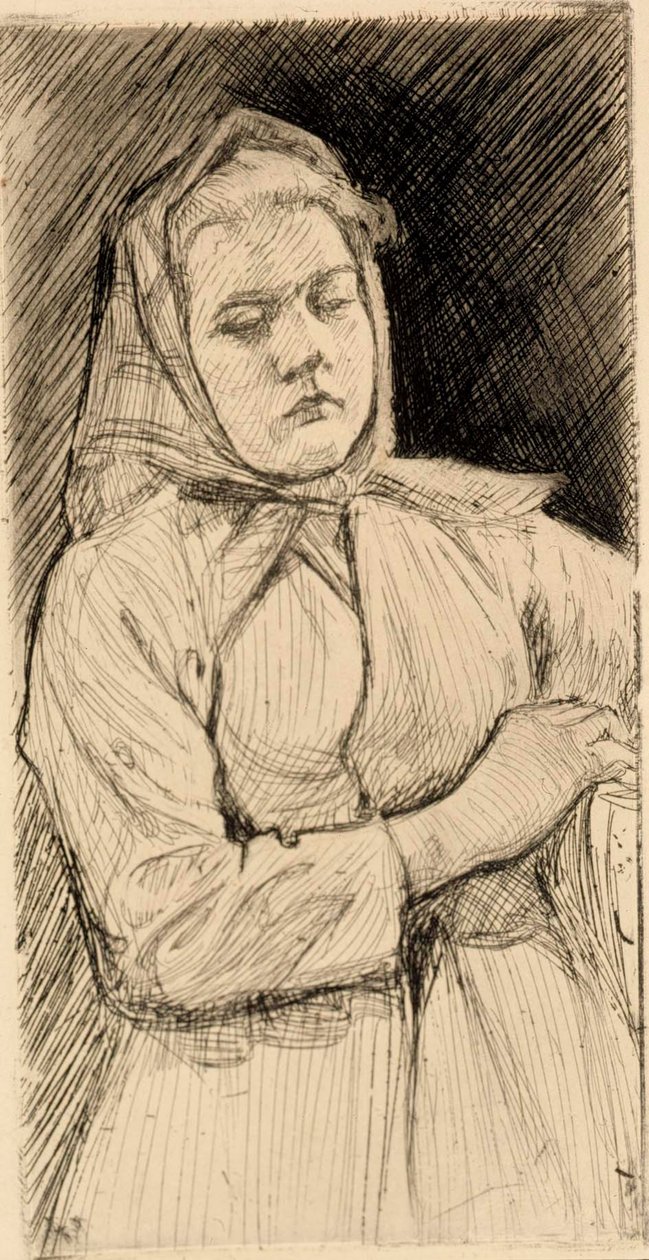 Zonder titel door Albert Edelfelt