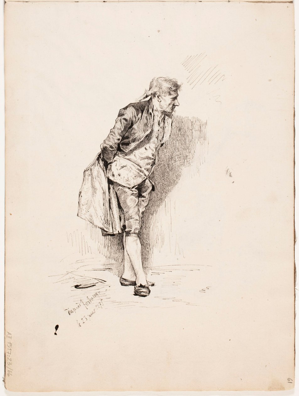 Zonder titel door Albert Edelfelt