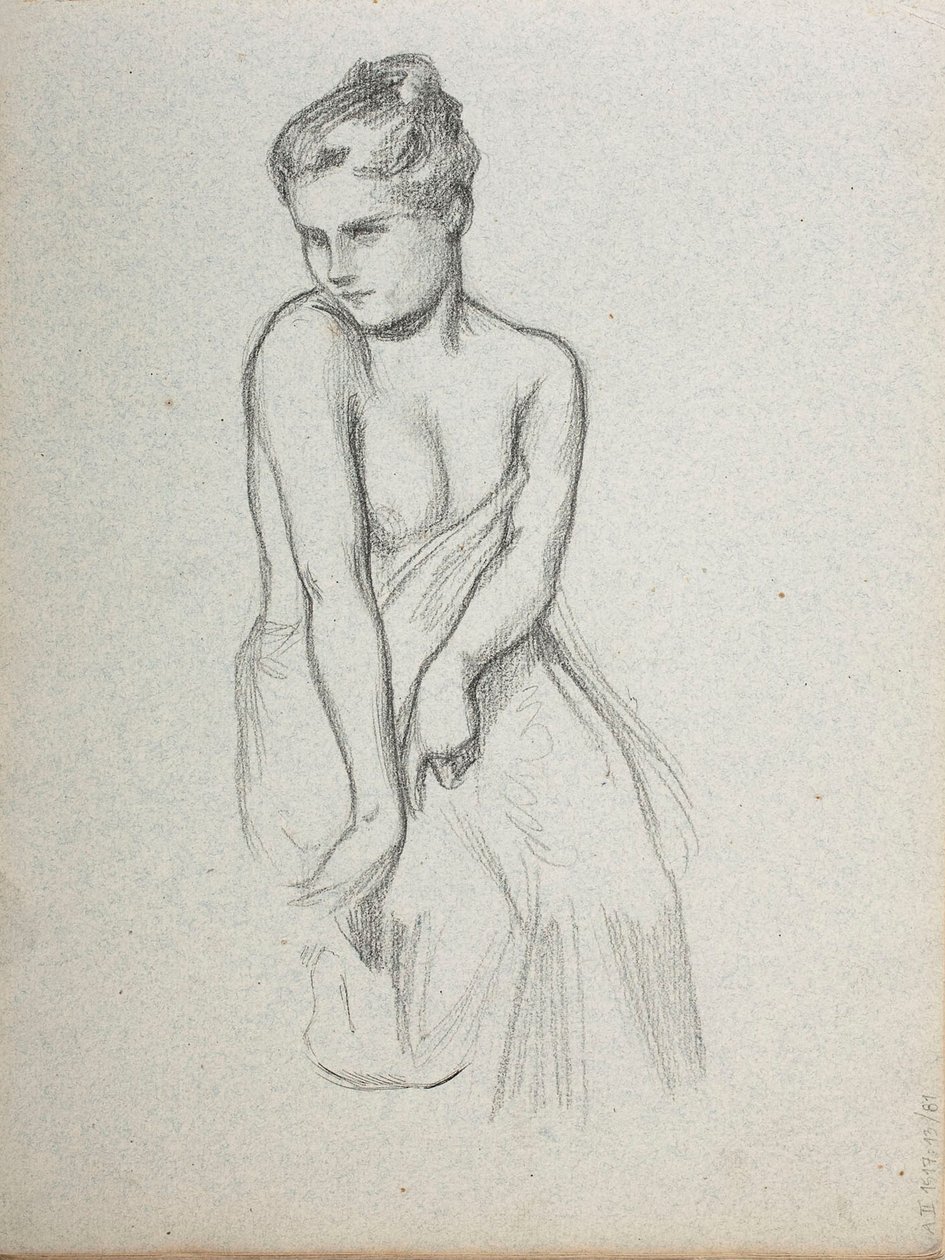 Zonder titel door Albert Edelfelt