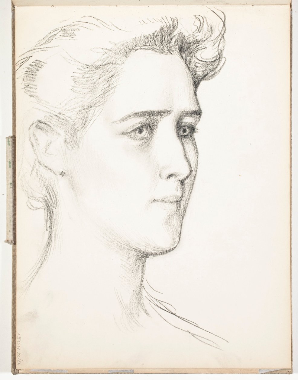 Zonder titel door Albert Edelfelt