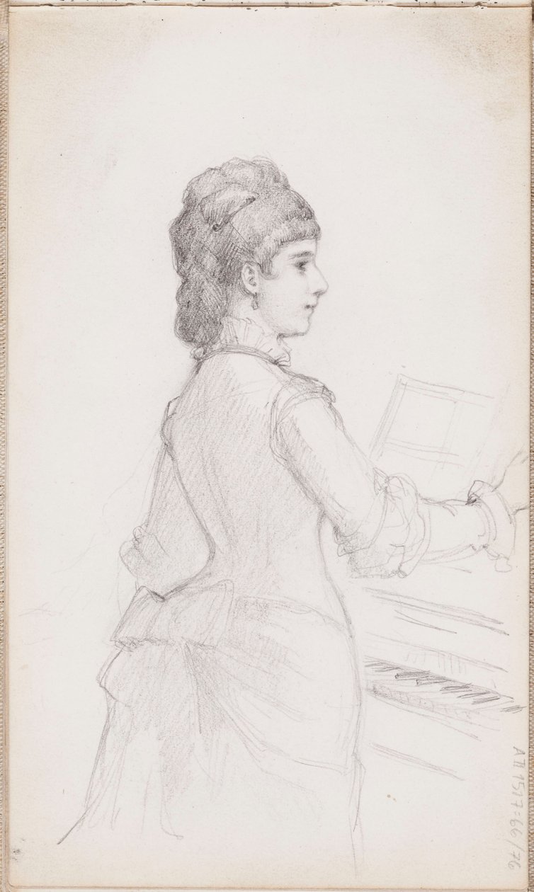 Zonder titel door Albert Edelfelt