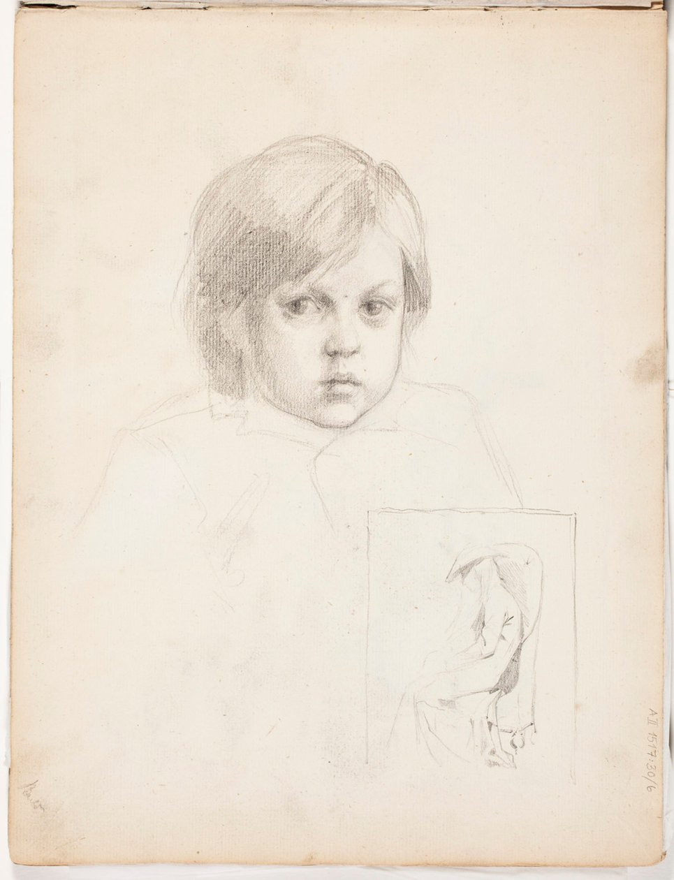 Zonder titel door Albert Edelfelt