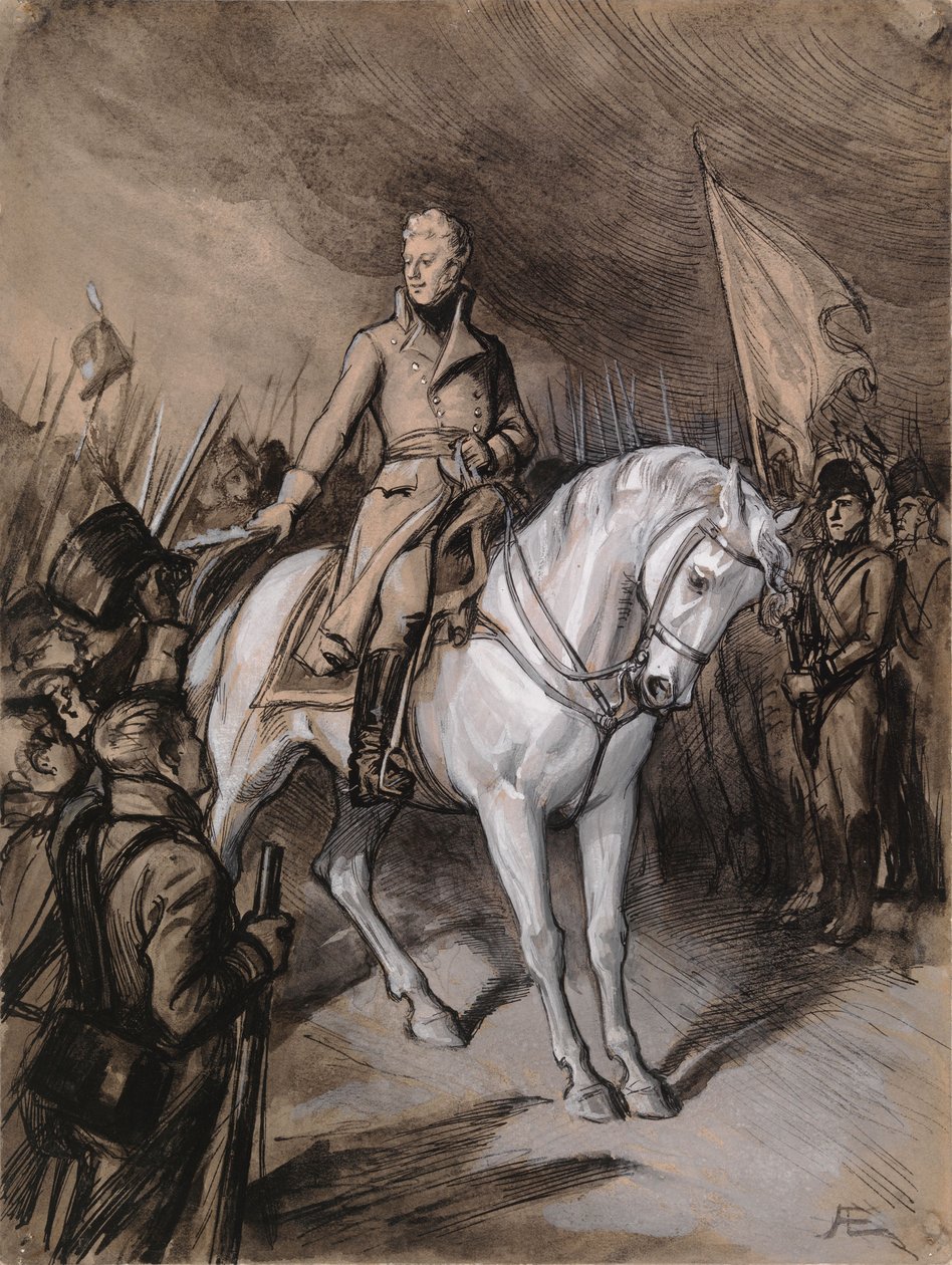 Zonder titel door Albert Edelfelt