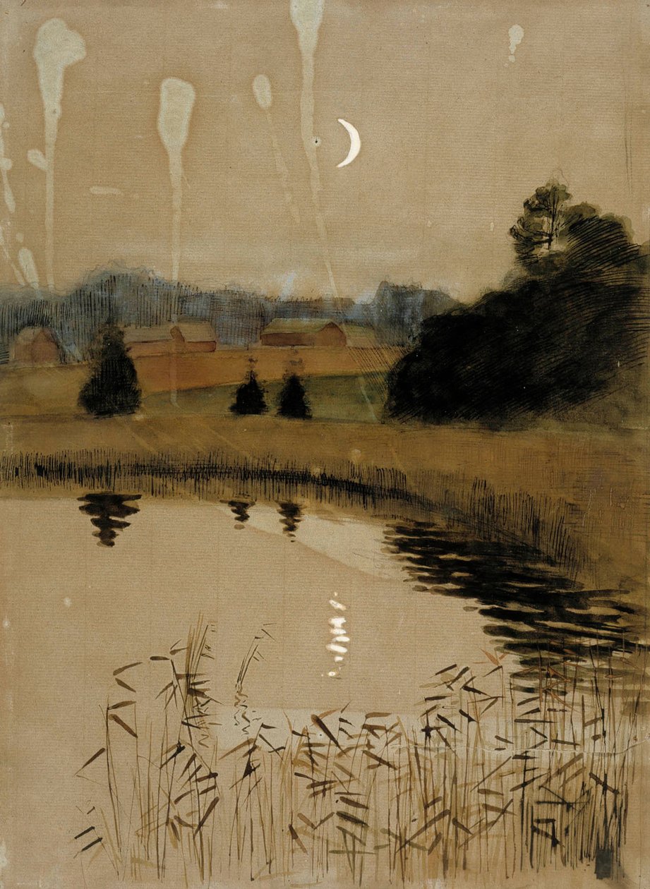 Zonder titel door Albert Edelfelt