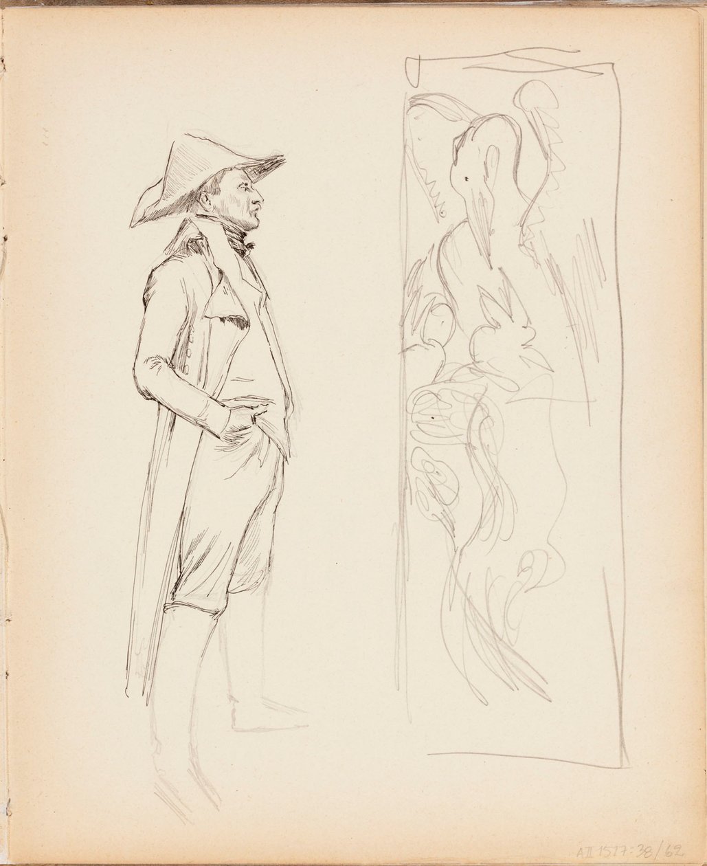 Zonder titel door Albert Edelfelt