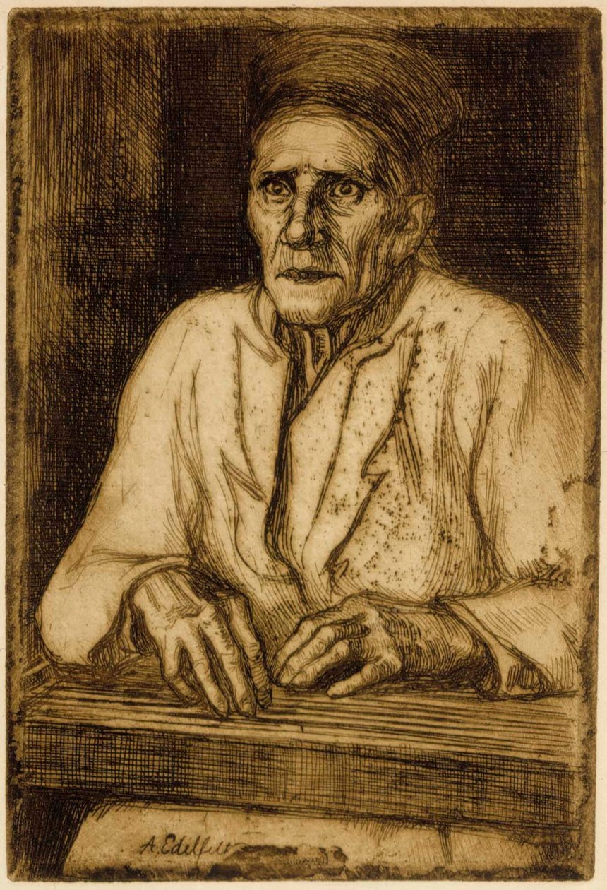 Zonder titel door Albert Edelfelt