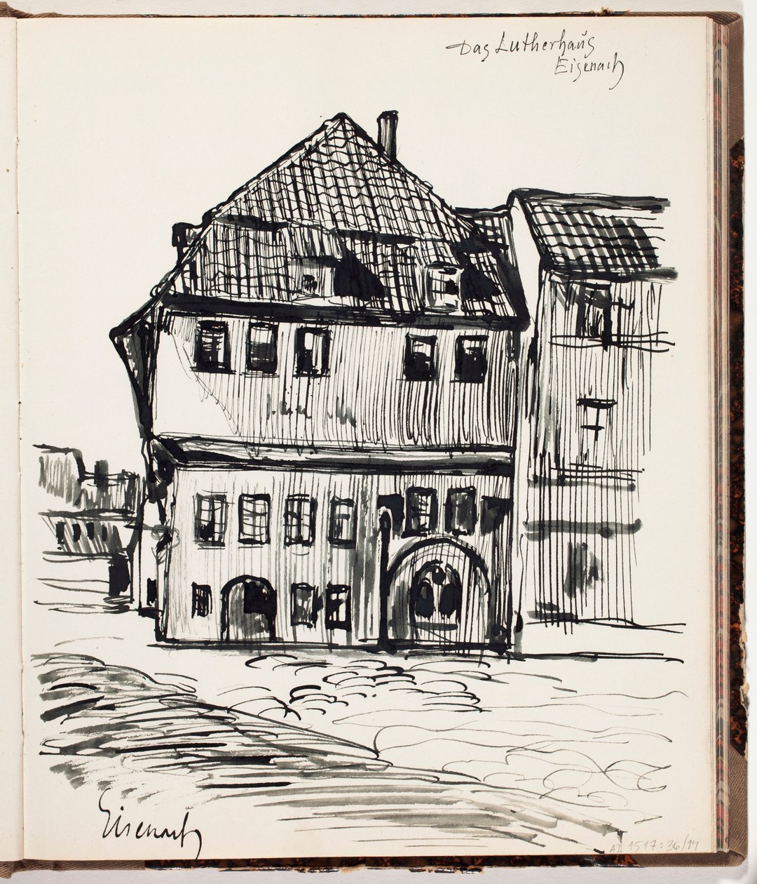 Zonder titel door Albert Edelfelt