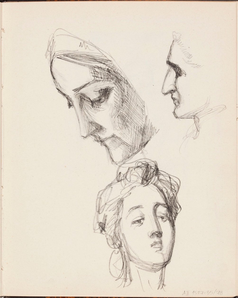 Zonder titel door Albert Edelfelt