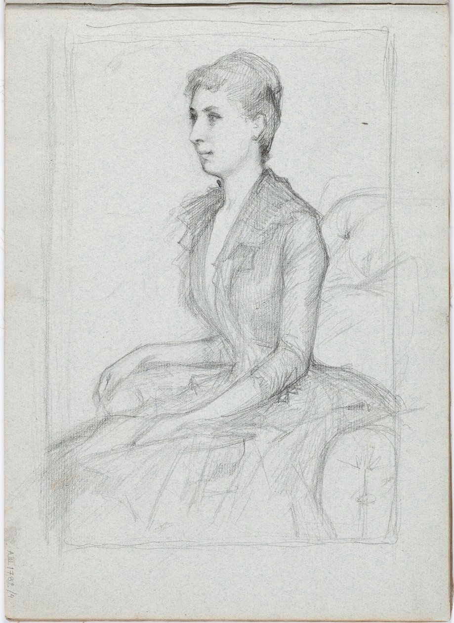 Zonder titel door Albert Edelfelt
