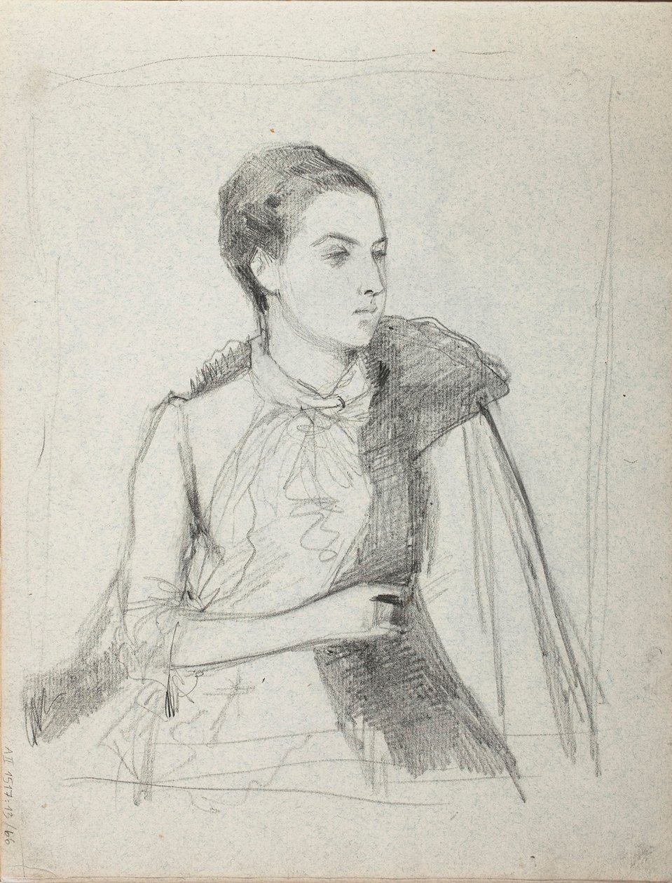 Zonder titel door Albert Edelfelt
