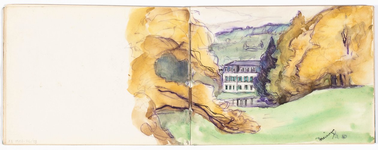 Zonder titel door Albert Edelfelt