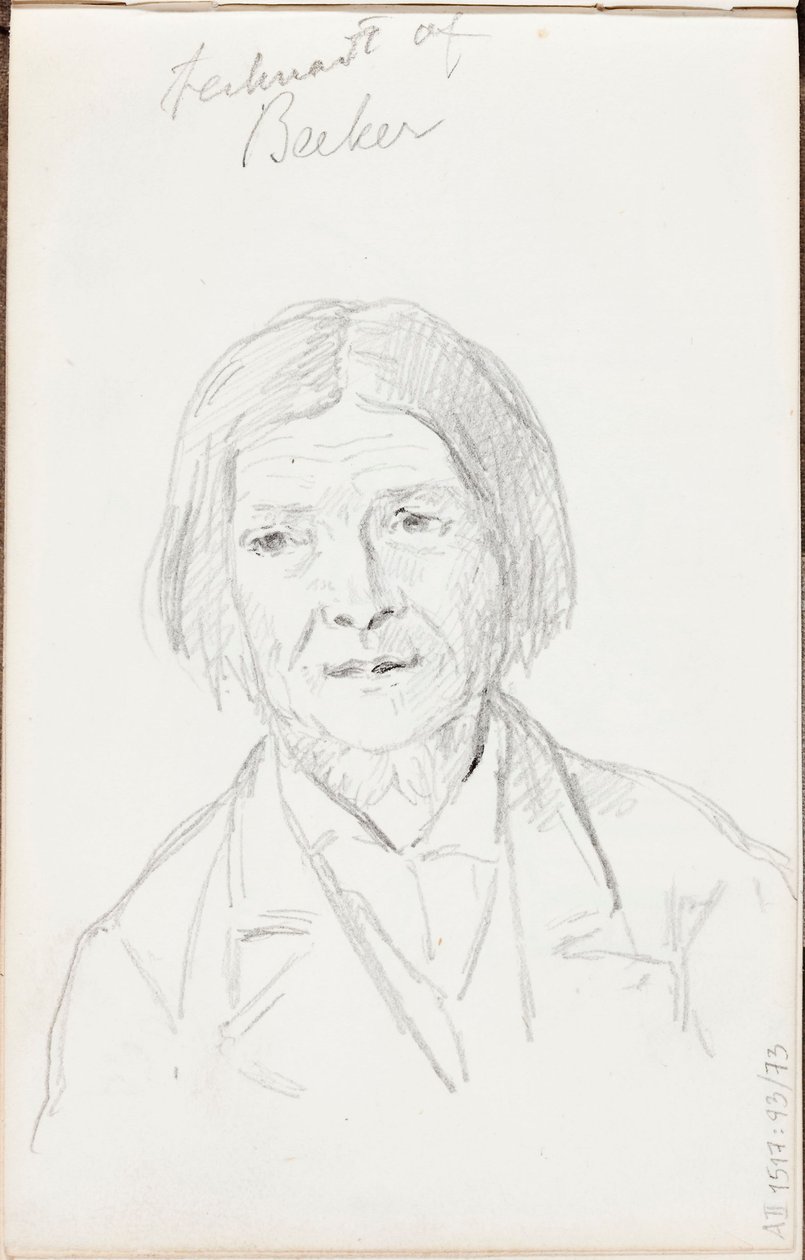 Zonder titel door Albert Edelfelt