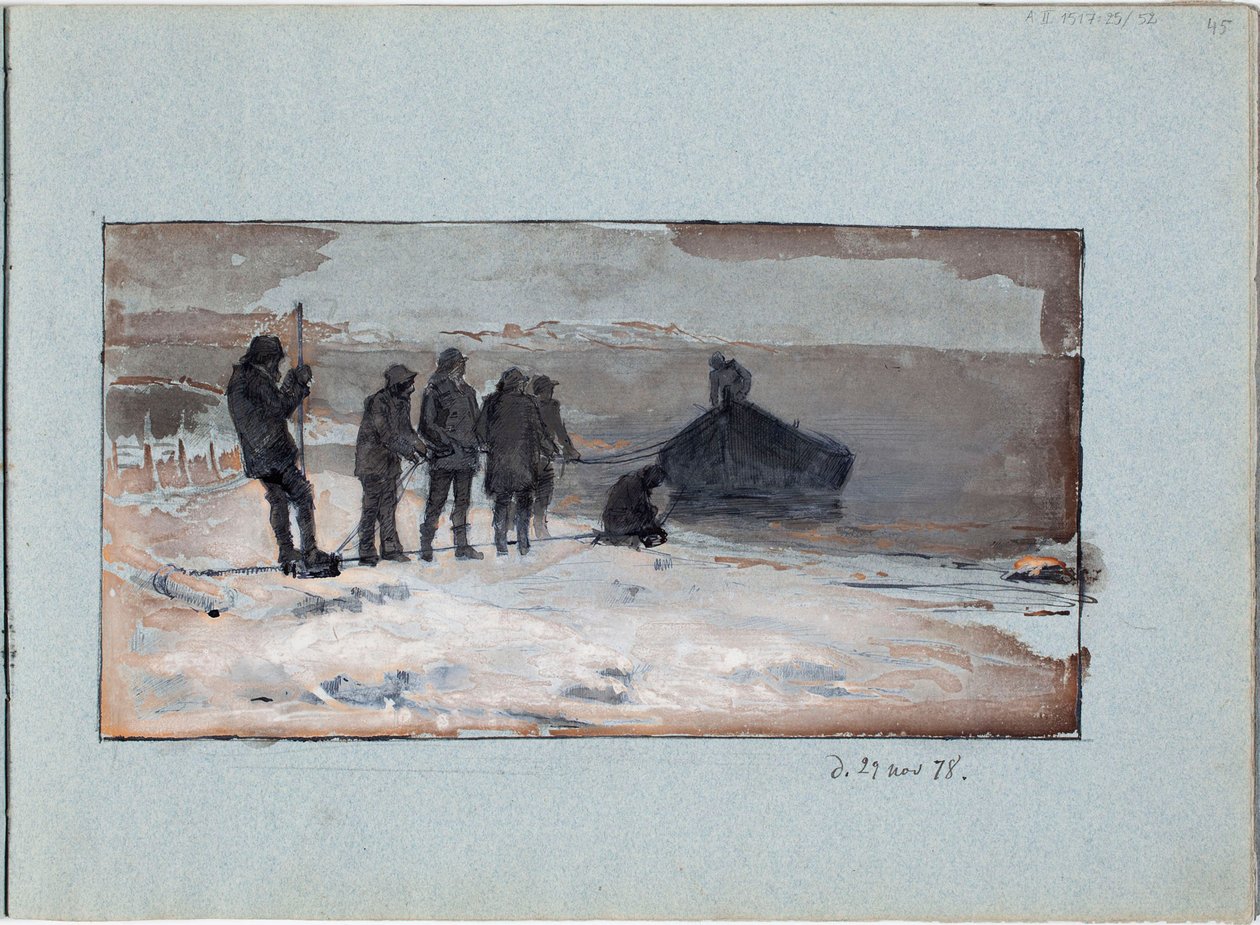 Zonder titel door Albert Edelfelt