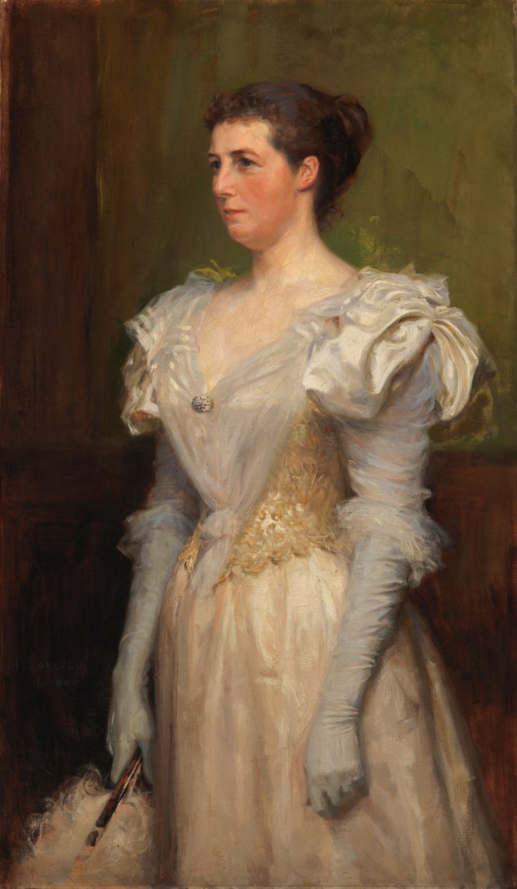 Zonder titel door Albert Edelfelt