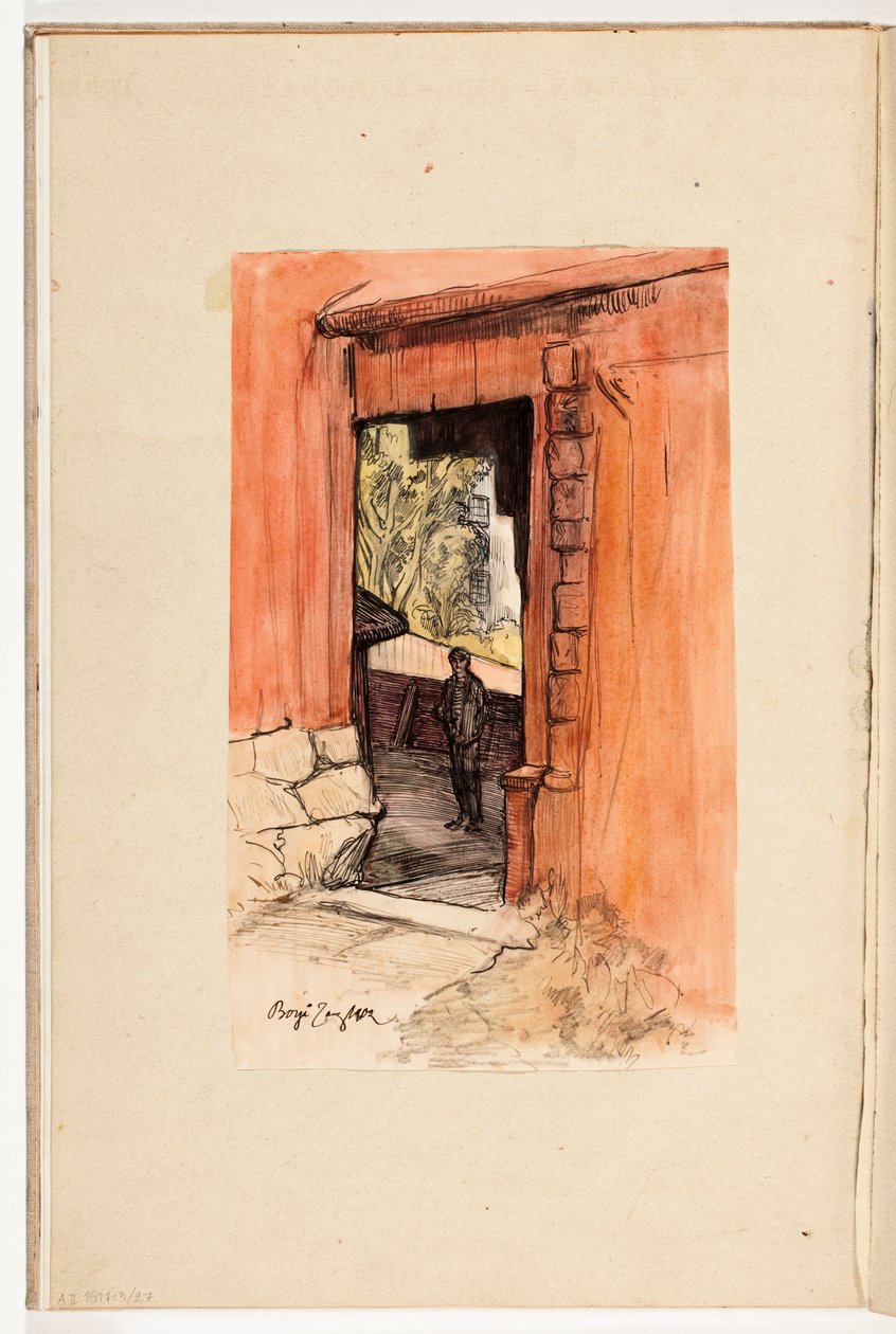 Ohne Titel door Albert Edelfelt