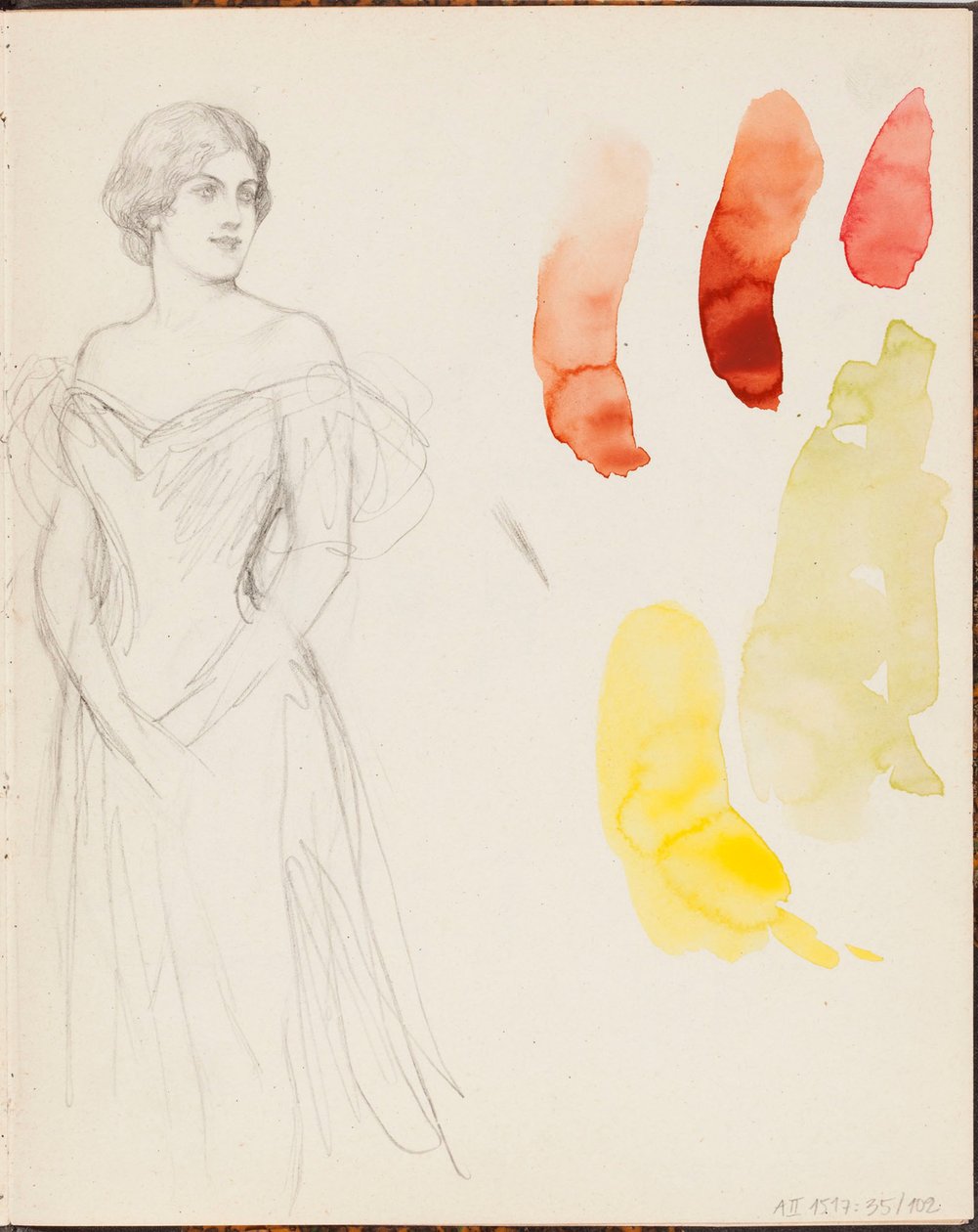 Ohne Titel door Albert Edelfelt