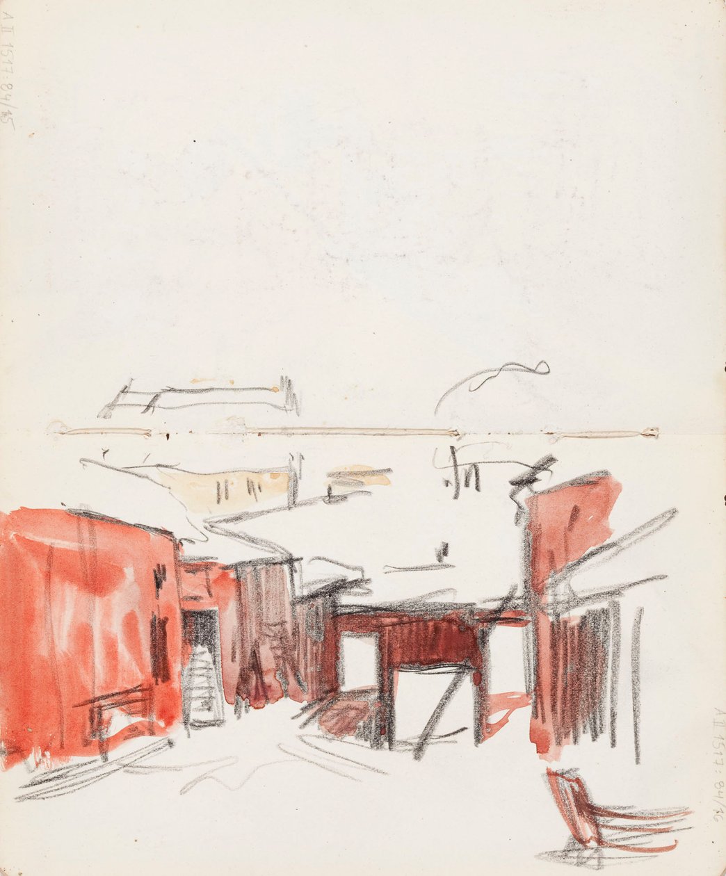 Ohne Titel door Albert Edelfelt