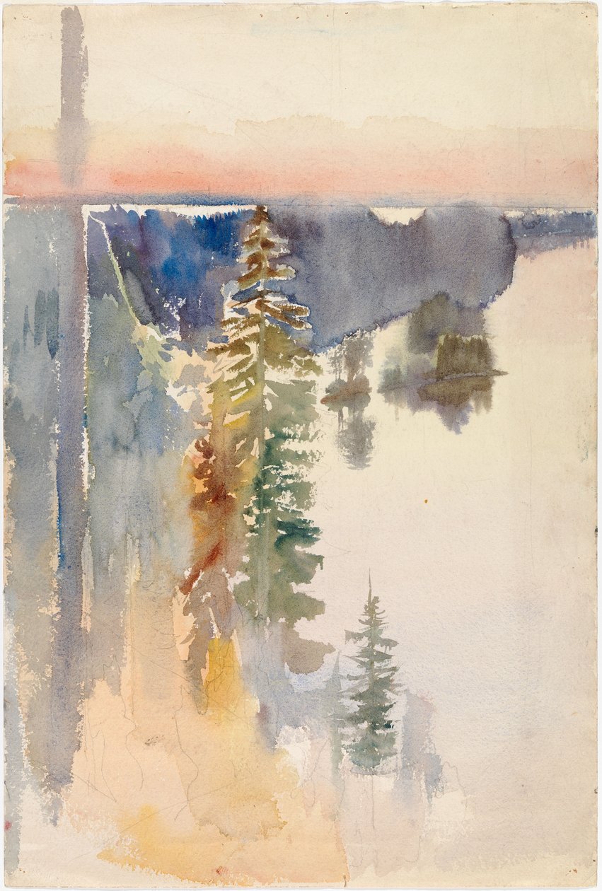 Uitzicht vanaf de Kaukola-heuvelrug door Albert Edelfelt