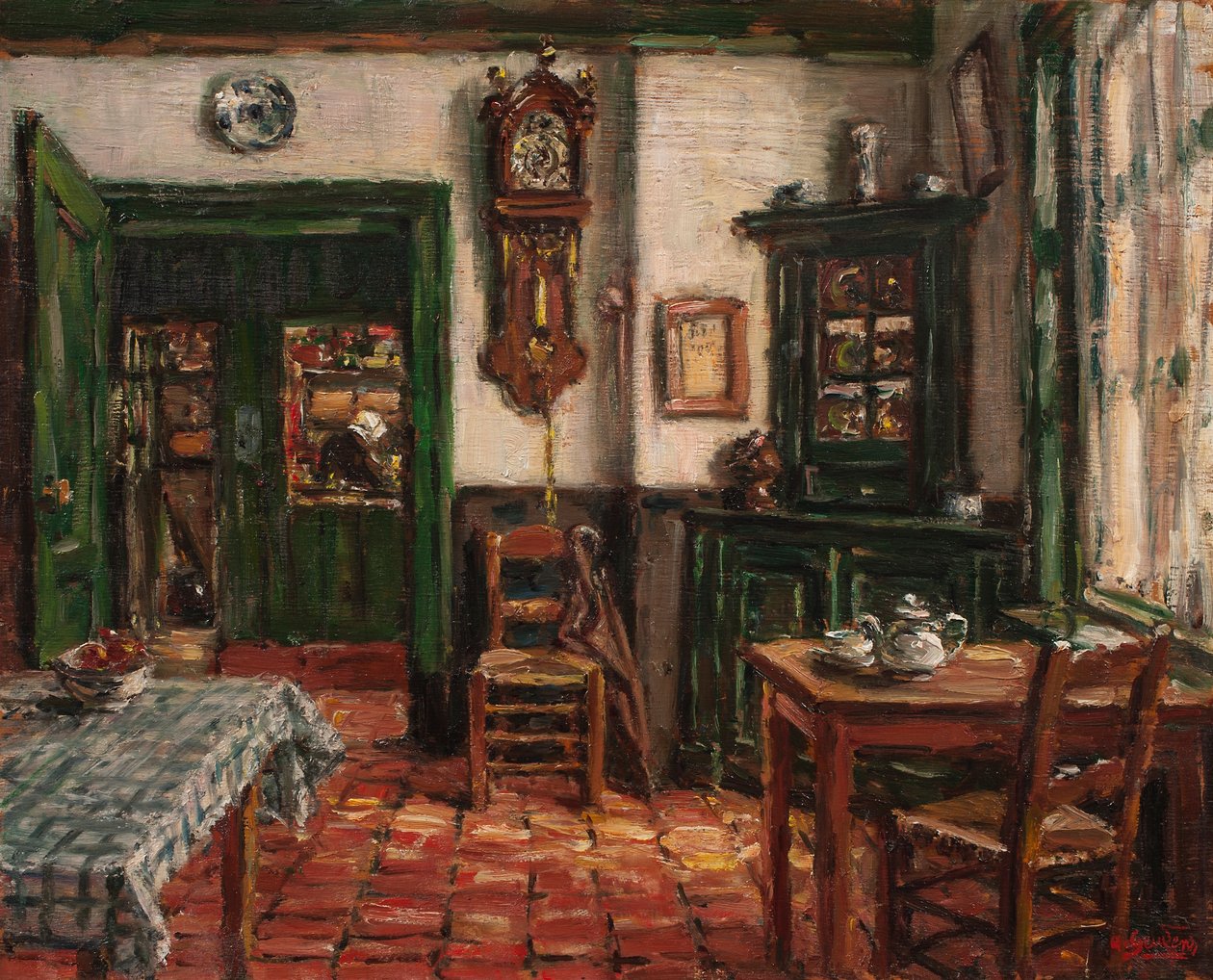 De herberg, Zeeland door Albert Geudens
