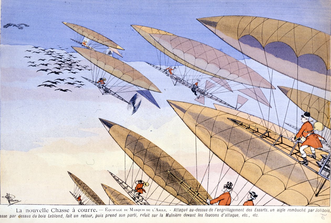 Karikatuur door Albert Guillaume (1873-1942) in "L