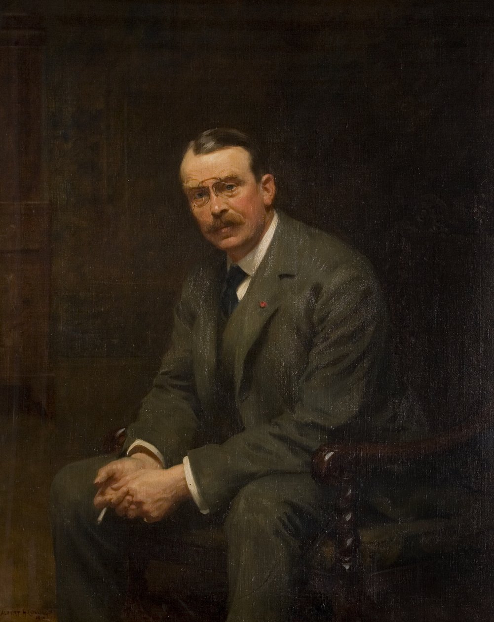 Sir Alfred Herbert (1866-1957), c.1914 door Albert Henry Collings