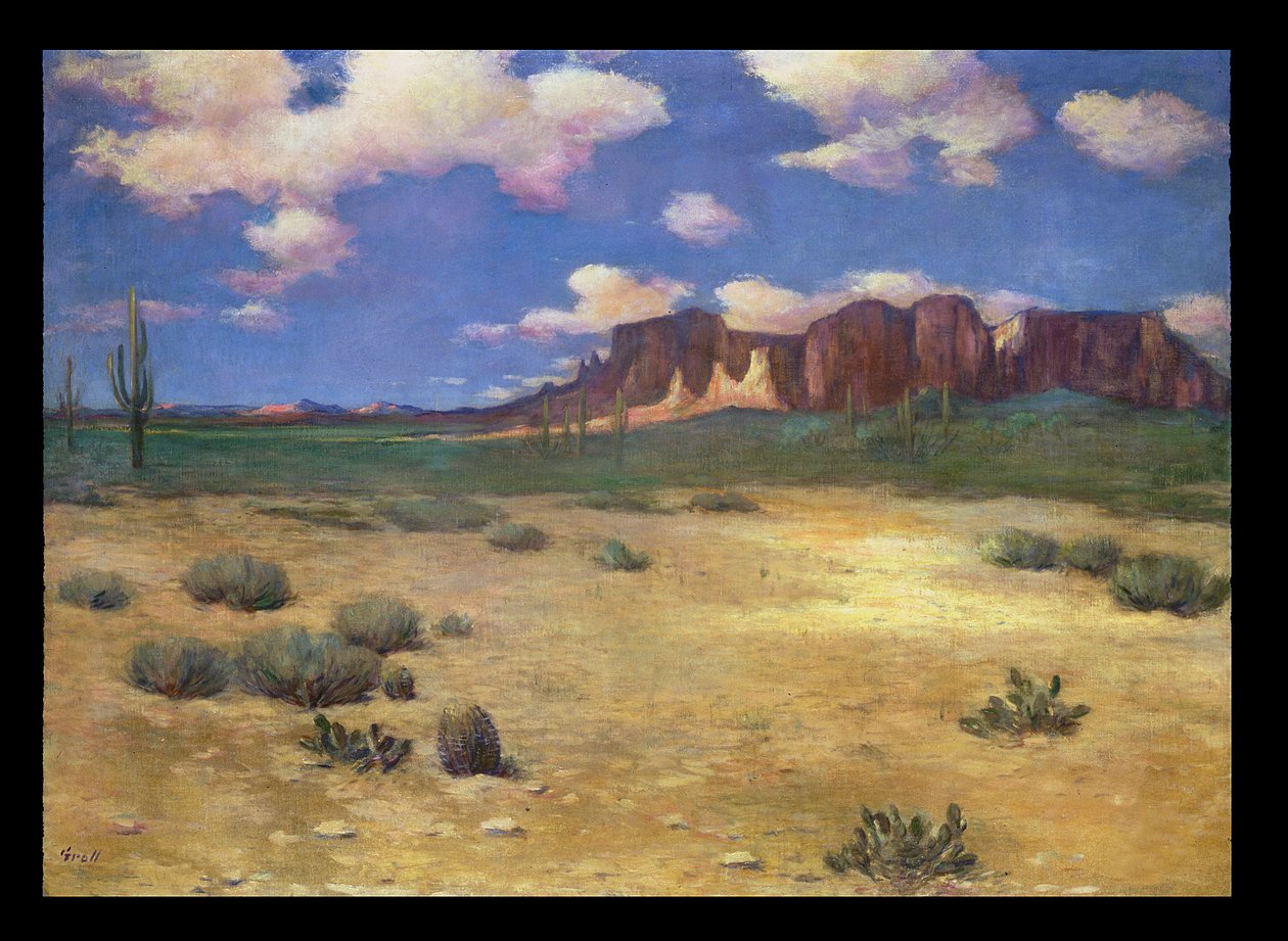 Arizona Landschap door Albert Lorey Groll