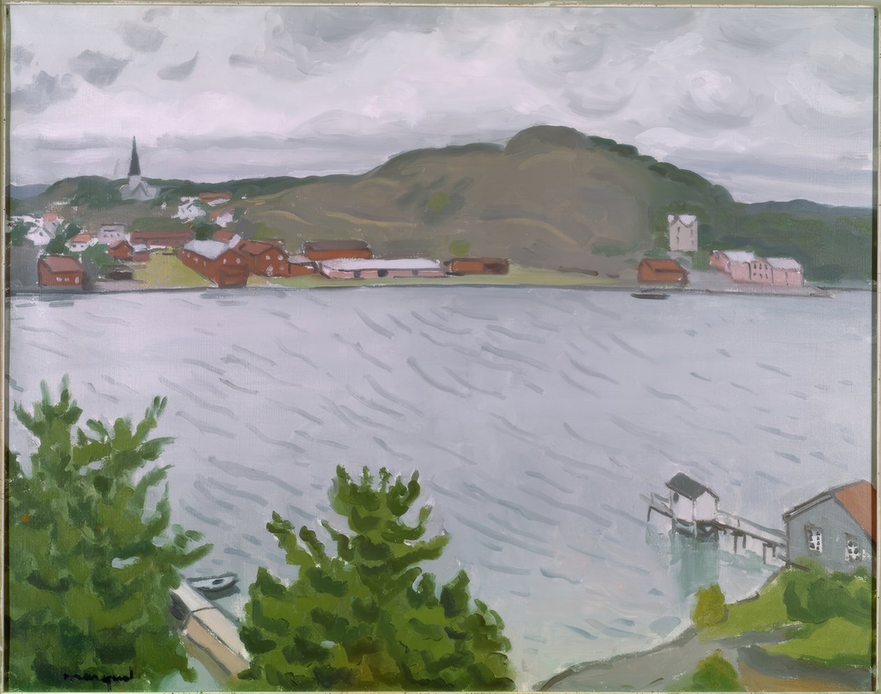 Grimstad, Noorwegen door Albert Marquet