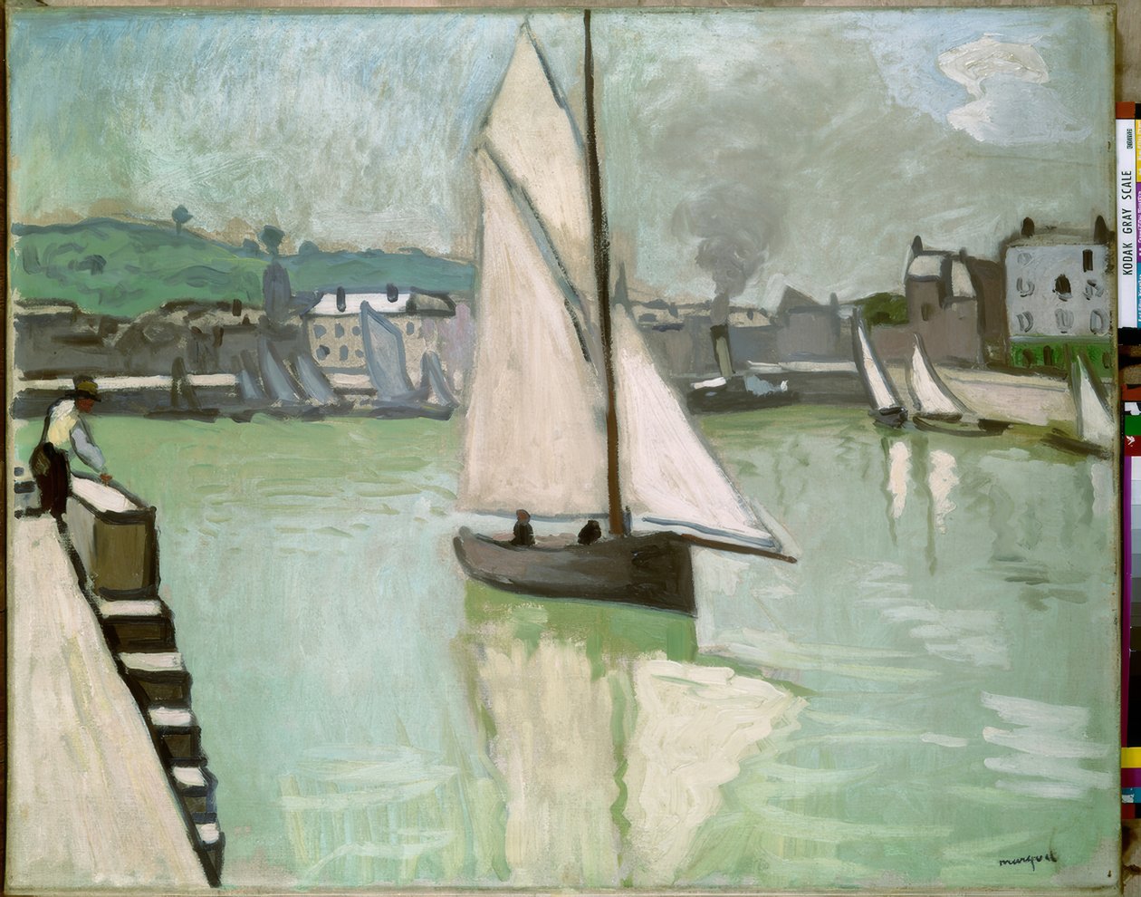 Honfleur door Albert Marquet