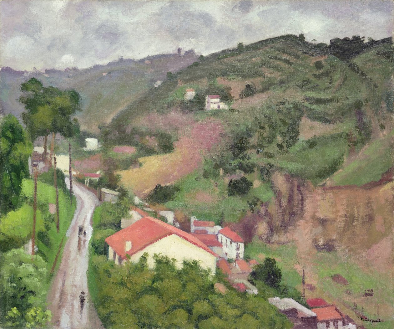 La Pluie, Mont Plaisant door Albert Marquet