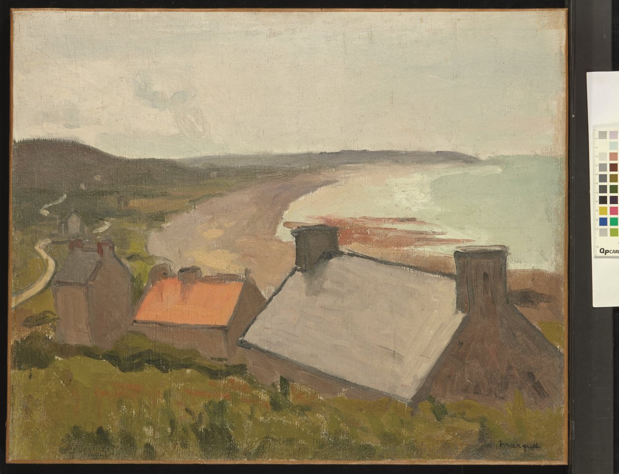 De drie daken, La Percaillerie door Albert Marquet