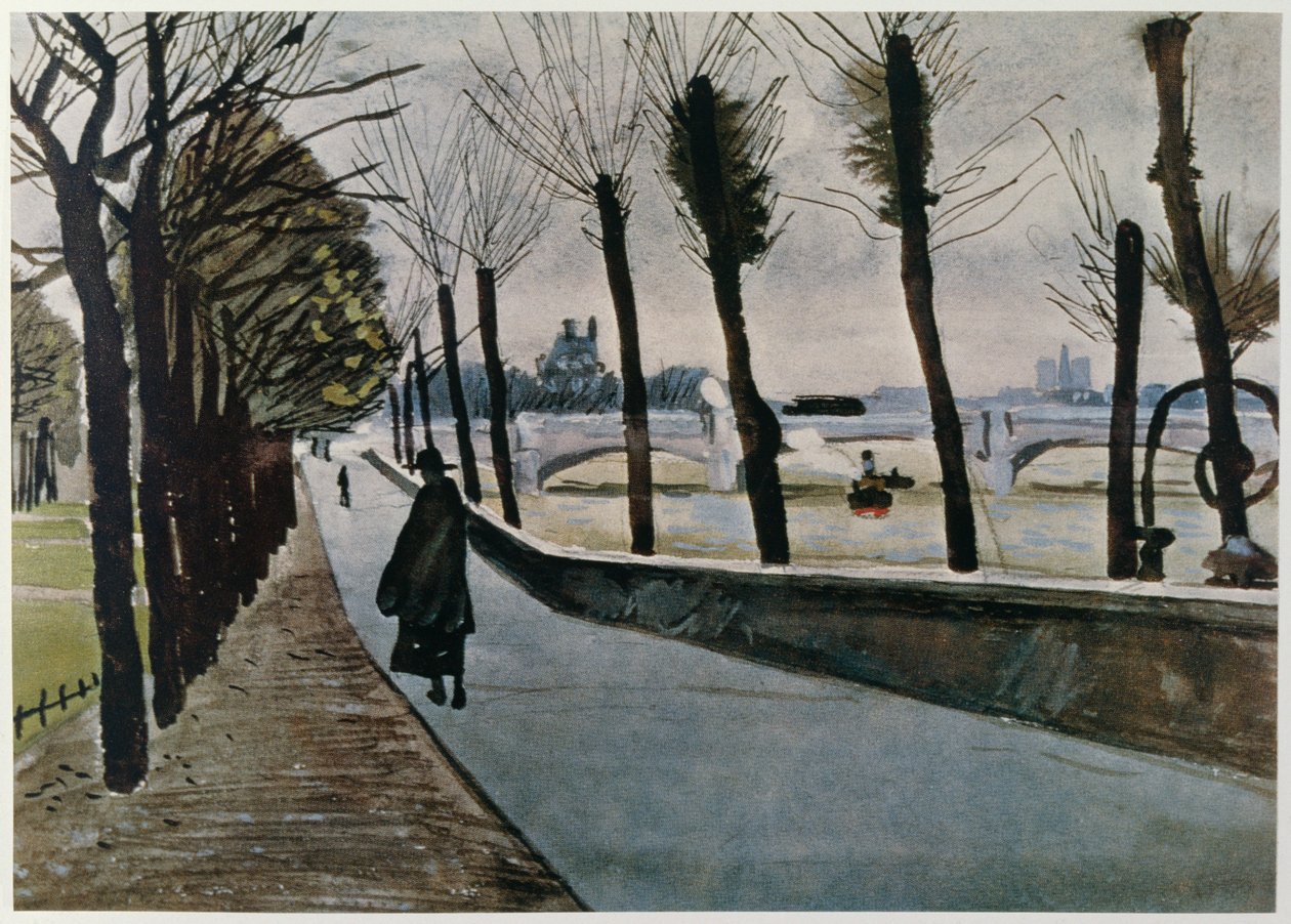 Quai du Louvre, Parijs door Albert Marquet