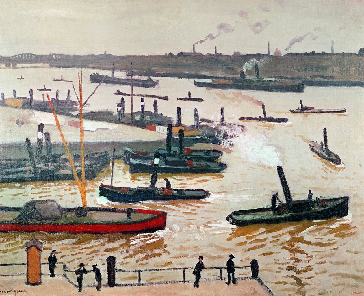 Rotterdam door Albert Marquet