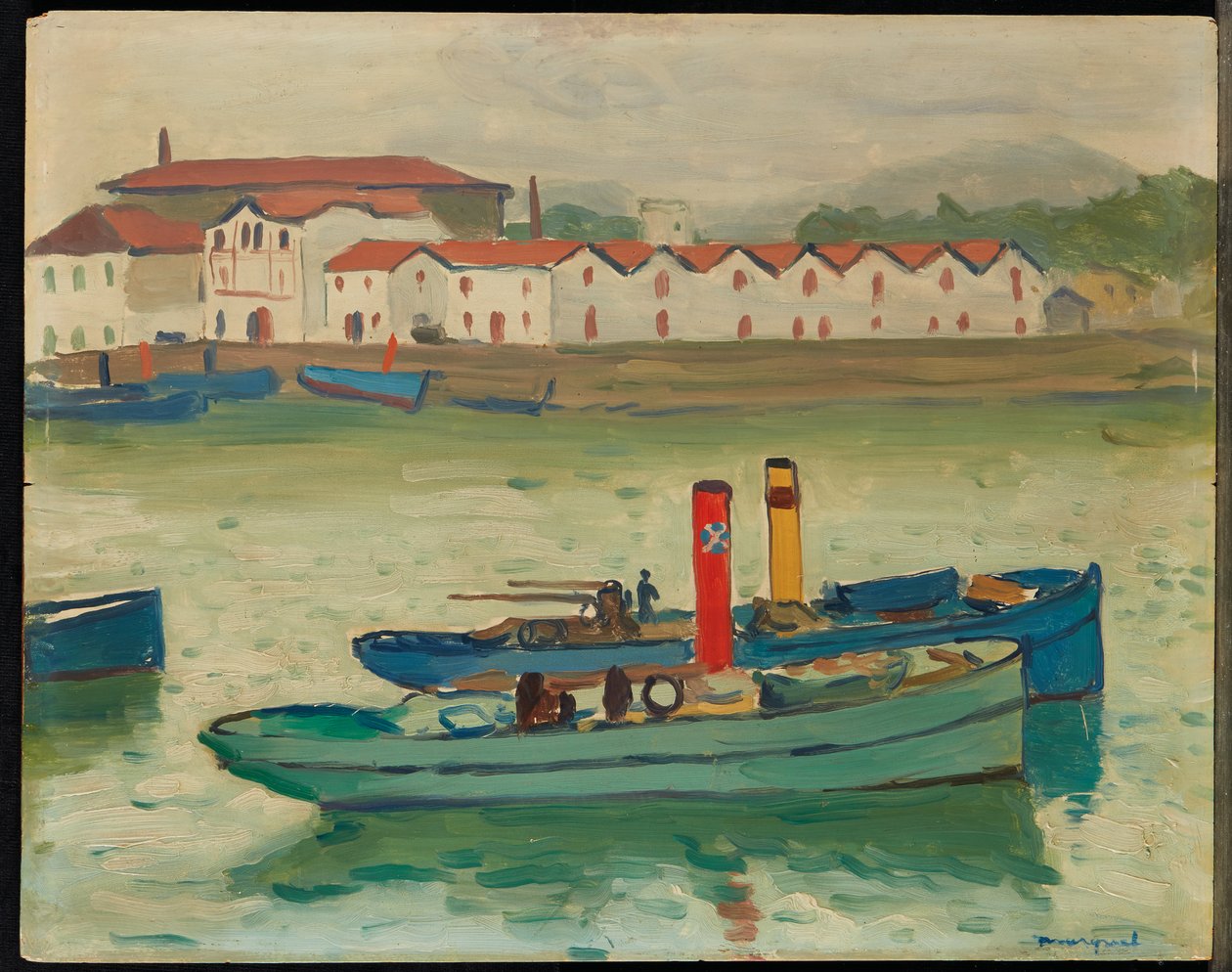 Saint-Jean-de-Luz, Vissersboot door Albert Marquet