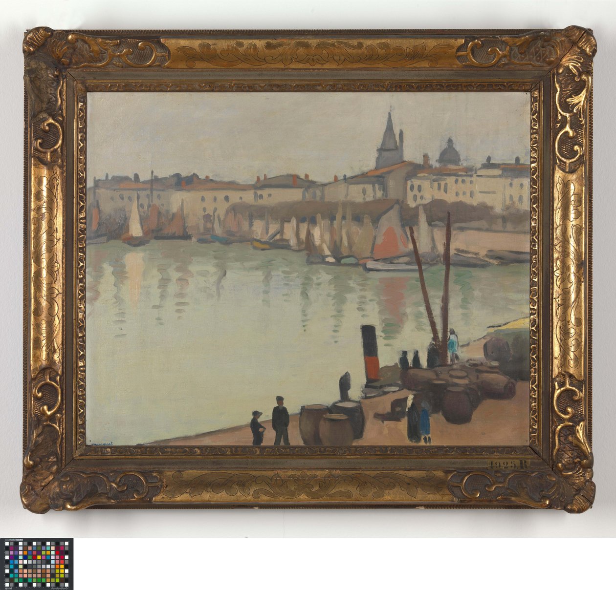De haven van La Rochelle door Albert Marquet