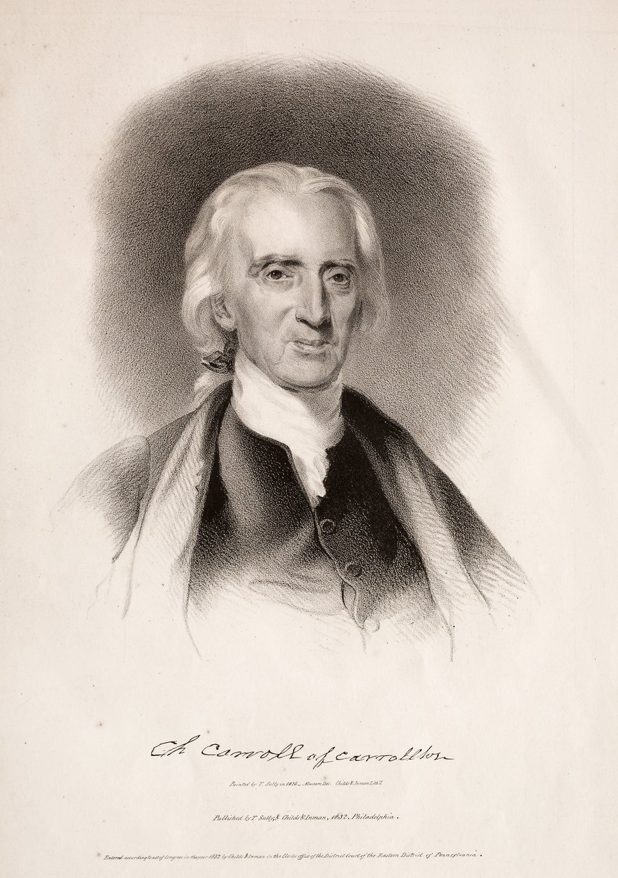 Charles Carroll van Carrollton, Maryland door Albert Newsam