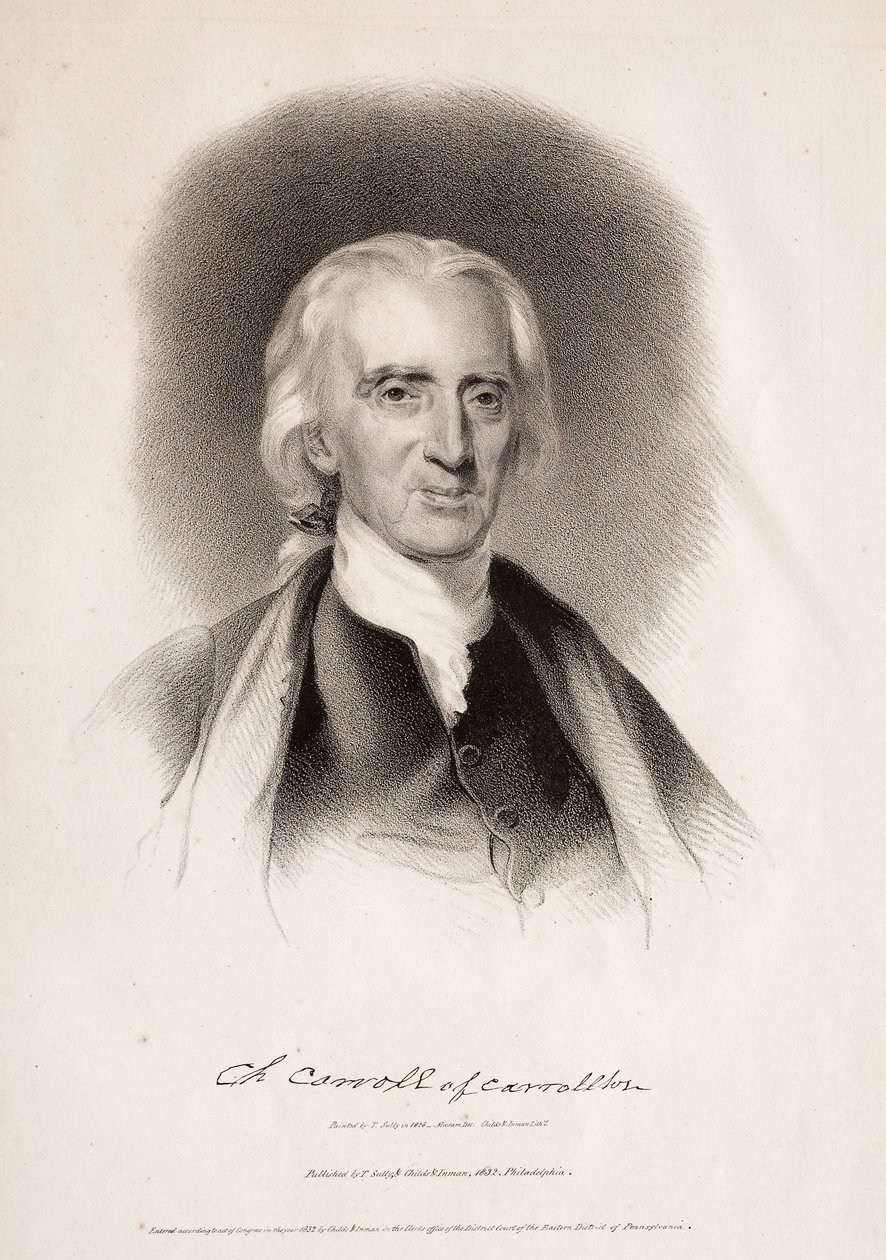Charles Carroll van Carrollton, Maryland door Albert Newsam